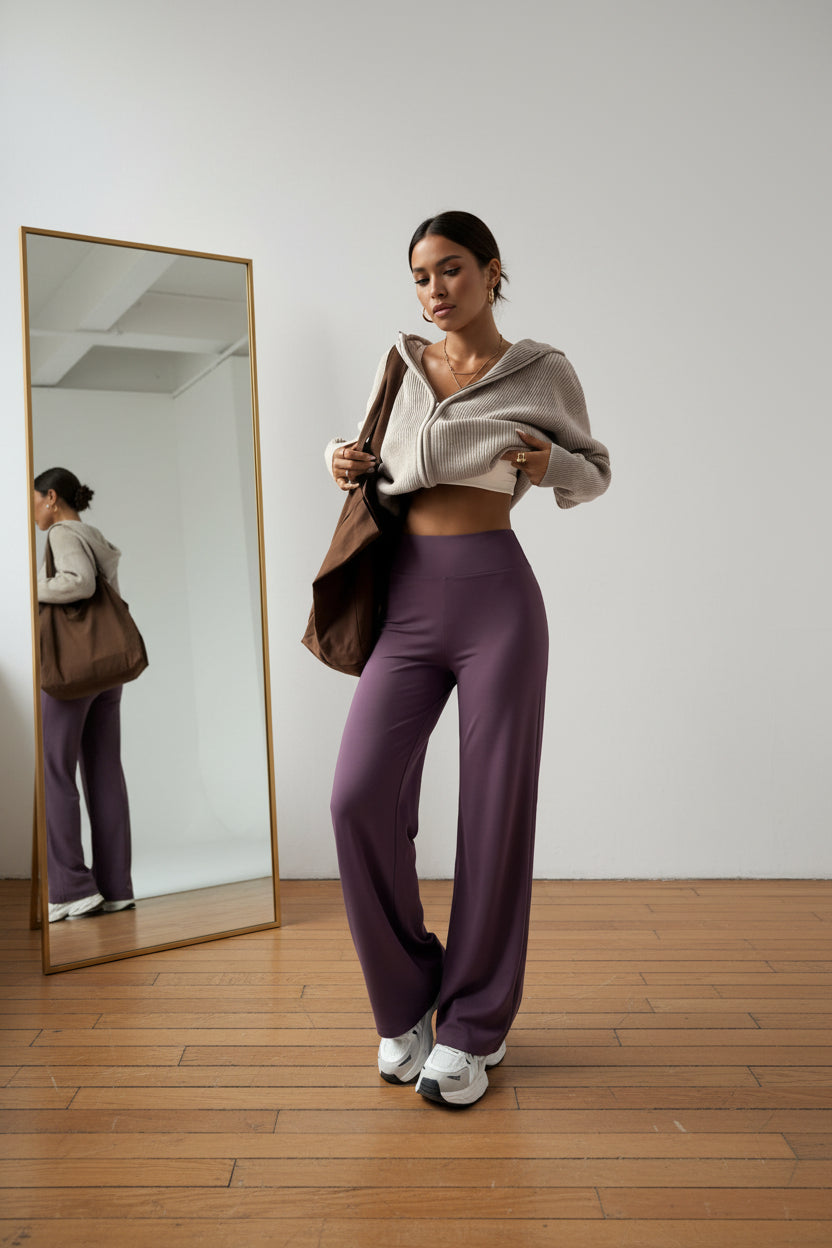 Ladies high waisted sports pants