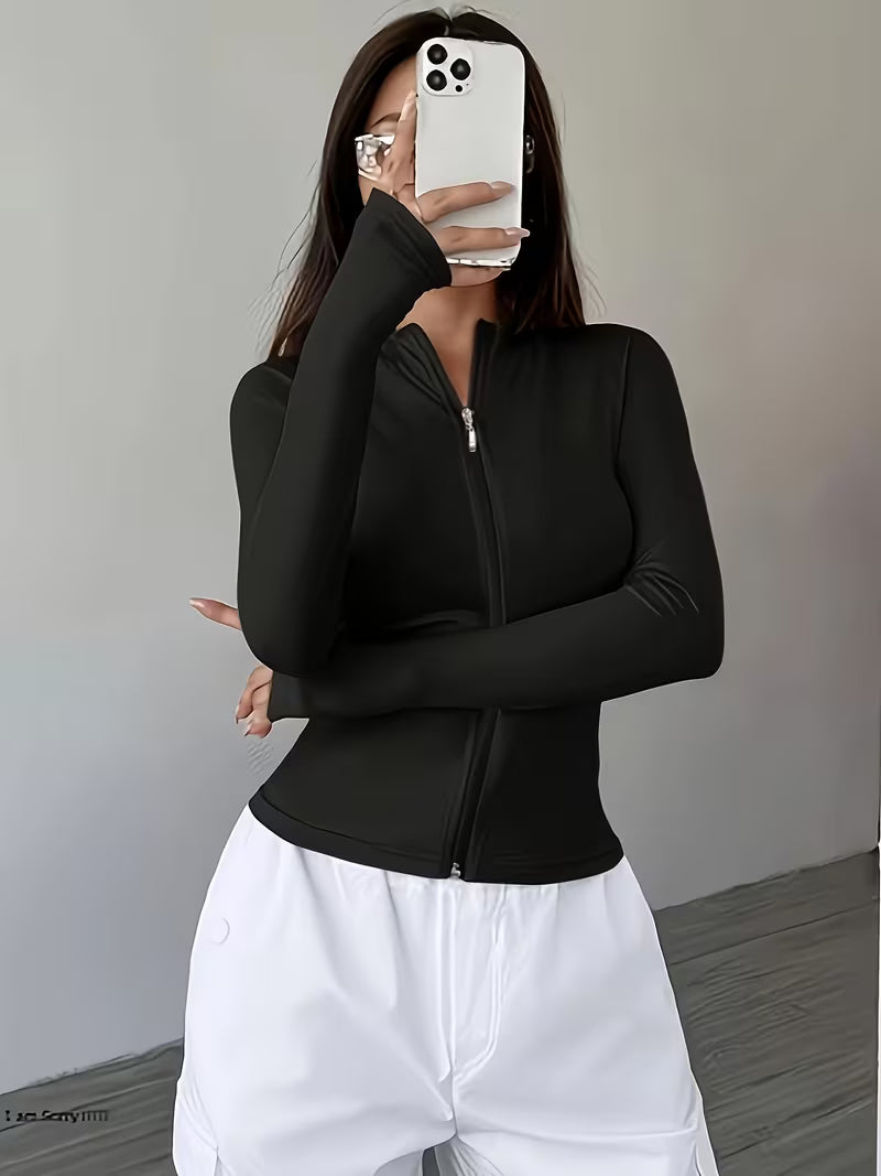 Thin long sleeve jacket