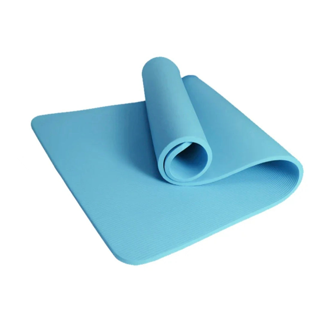 Thick Solid Yoga Mat for Fitness